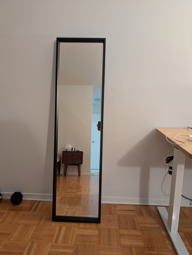 IKEA NISSEDAL Mirror - Black - photo 3