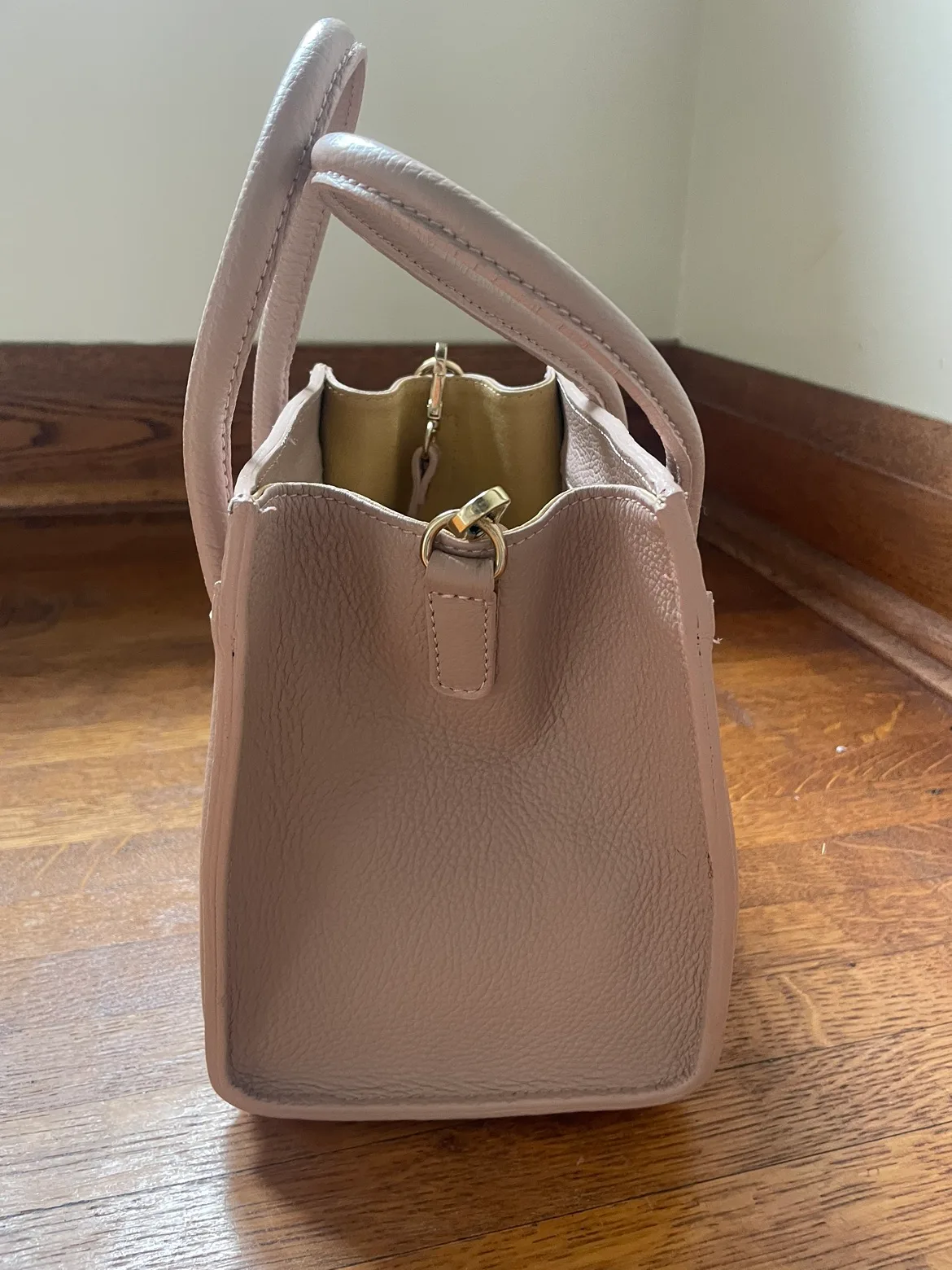 Leather Celine style purse image indicator(4)