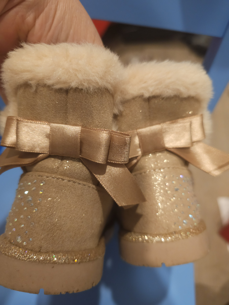 Maggie & Zoe Girls' Glitter Boots - photo 2