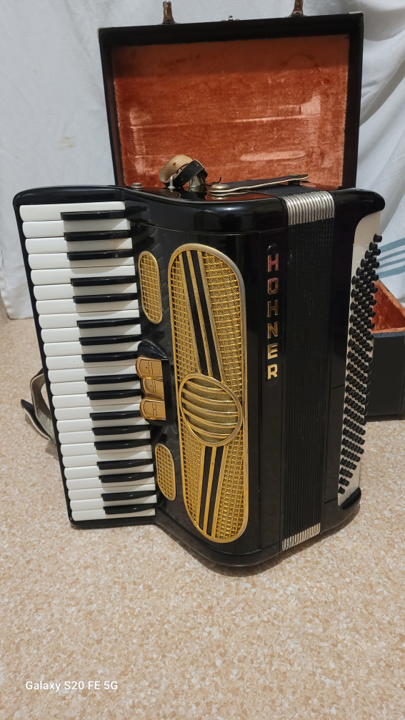 Vintage Hohner Accordian - photo 2