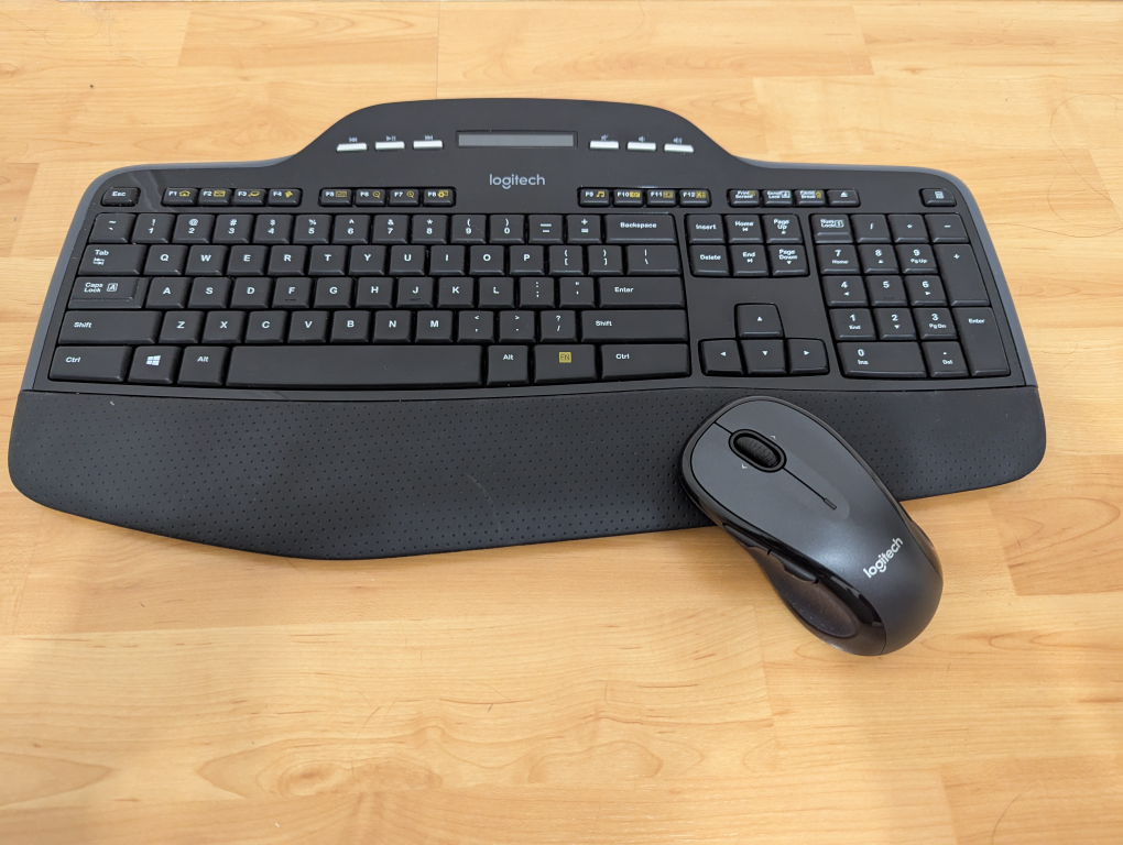 Wireless keyboard & mouse