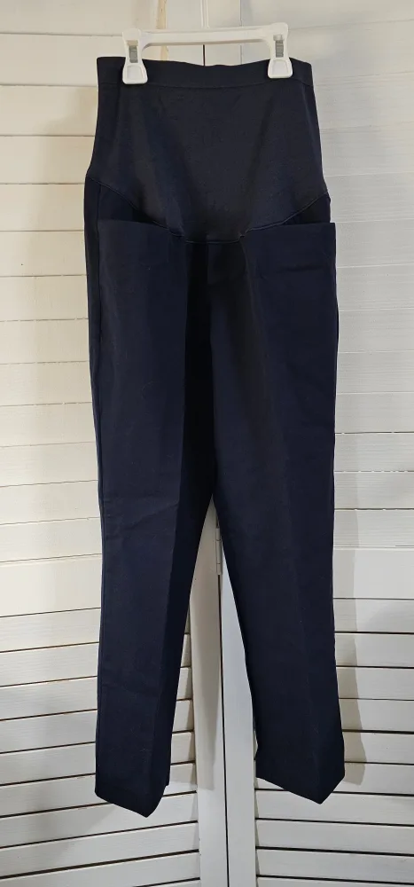 New brand Maternity stretchy Pants on waist and all the way down image indicator(2)