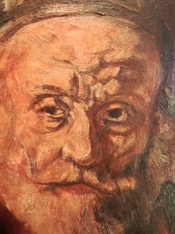 Signed Framed Vintage Oil Portrait Painting image indicator(4)