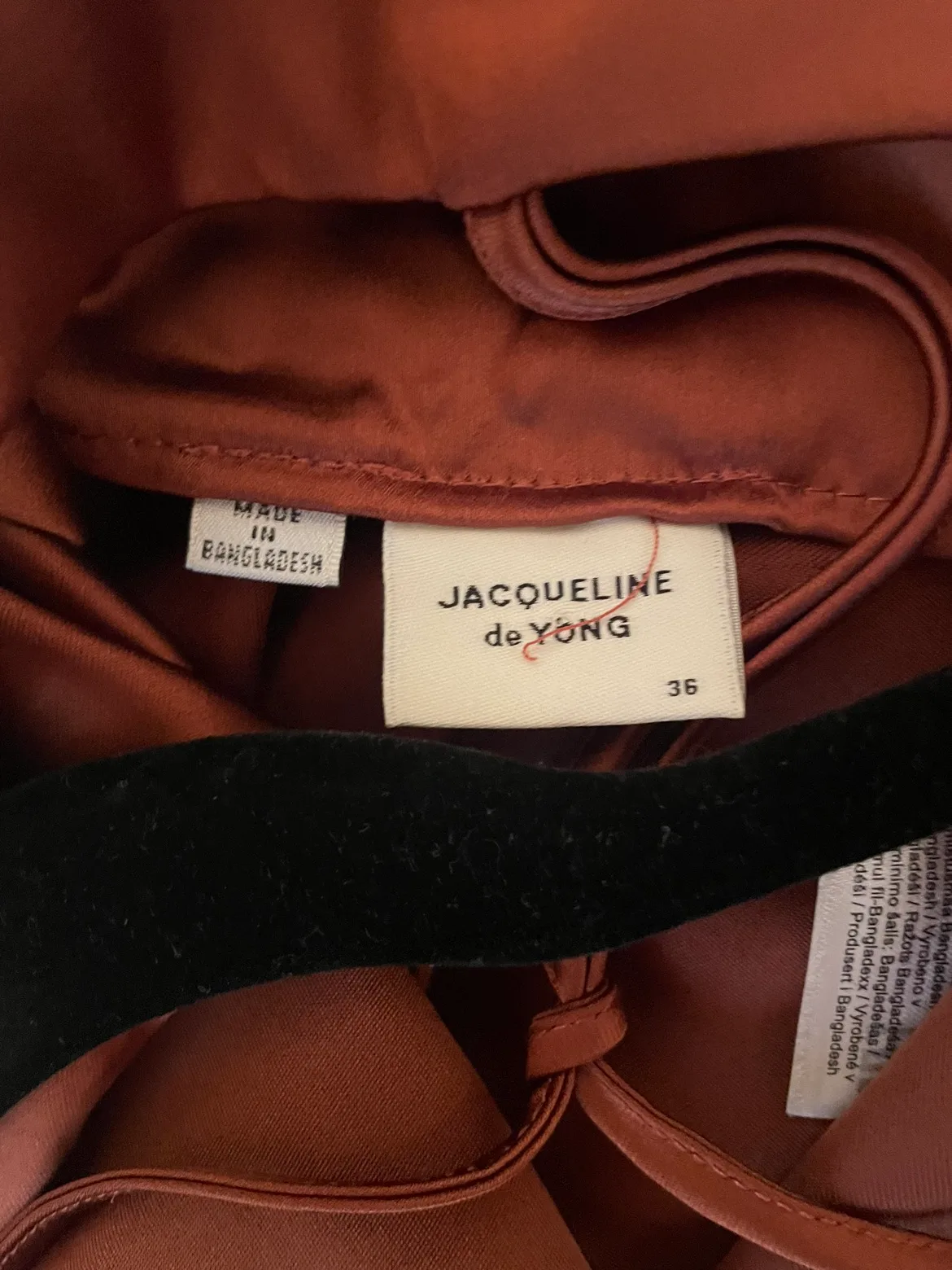 Brown cowl neck dress image indicator(9)