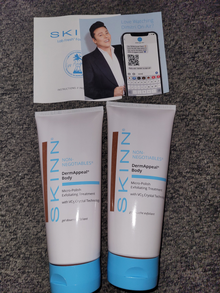 2 x DermAppeal Body Micro-Polish Exfoliating Treatment