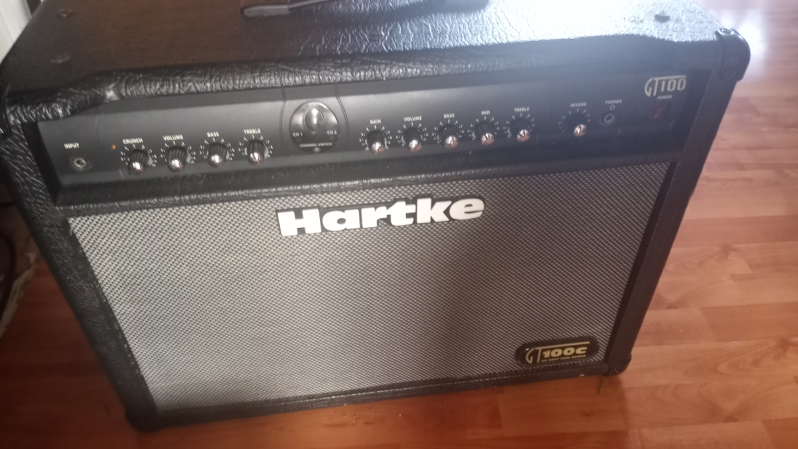 Hartke  Guitar Amplifier 100 watt tube combo