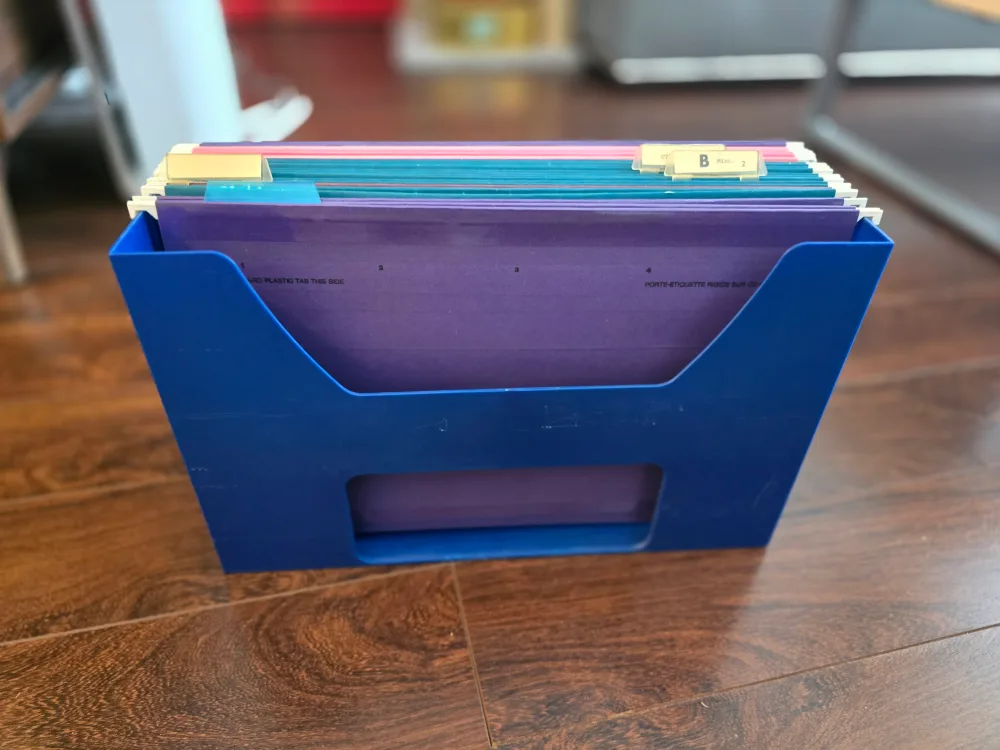 Legal Size File Folder Organizer image indicator(2)