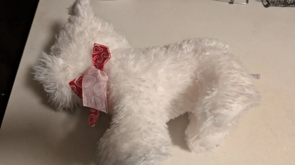 White Plush Toy image indicator(2)