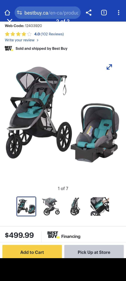 Evenflo Pivot Xpand Travel System - photo 4