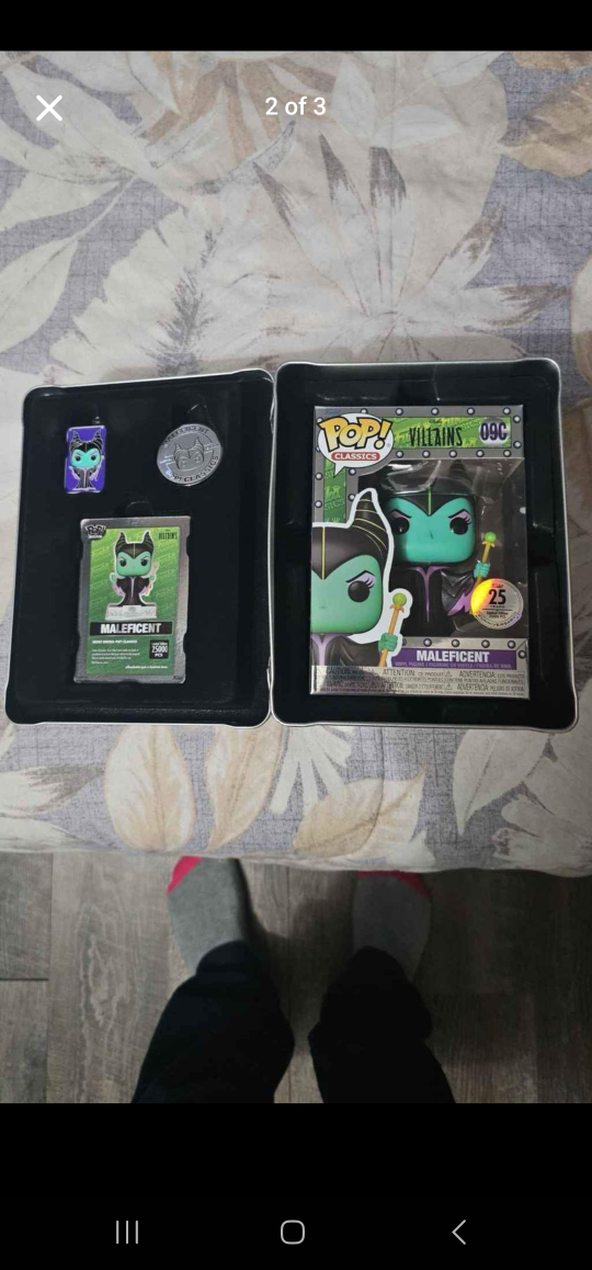 Funko Pop! Disney Villains Maleficent 090C Vault Edition - photo 2