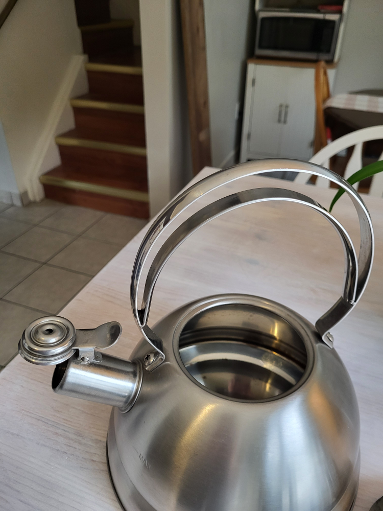 Swiss Pro Stainless Steel Whistling Kettle - photo 4