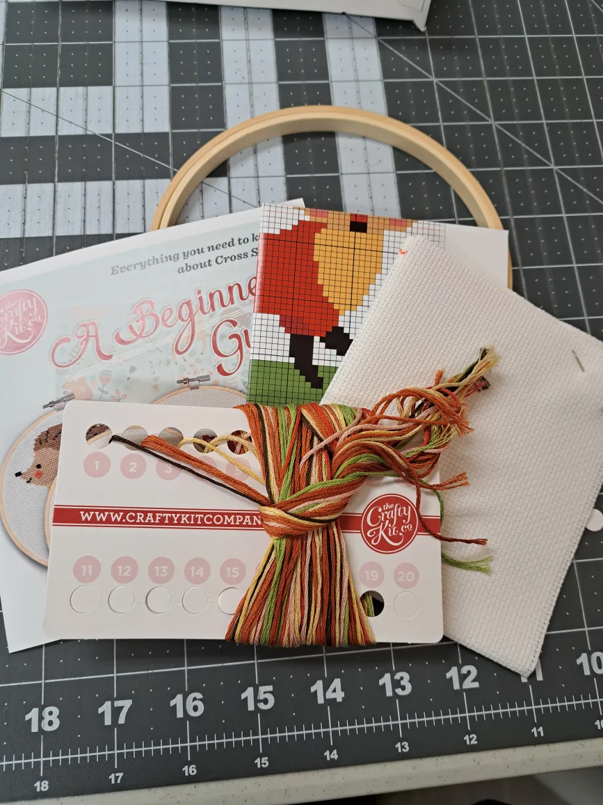 Crafty Kits Cross Stitch Fox Kit image indicator(3)