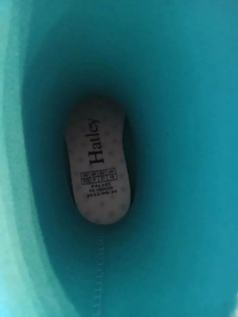 Girl's Hatley Rain Boots Size 10 image indicator(6)