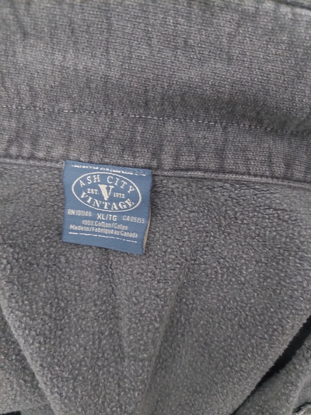 Men's Green 1/4 Zip Sweatshirt image indicator(7)