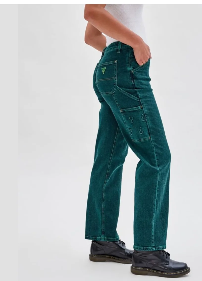 Ladies Guess Hi-rise Carpenter Jeans - size 29 image indicator(3)