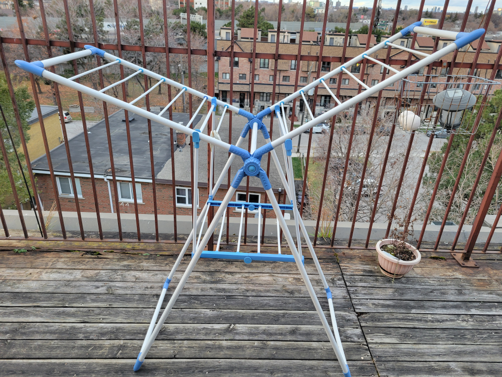 Foldable Clothes Drying Rack