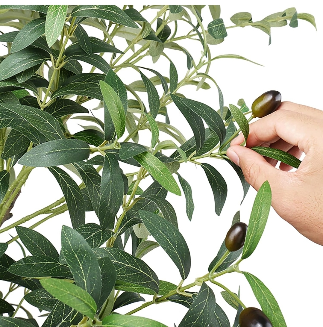 Brand New Artificial Olive Tree 6 ft - photo 3