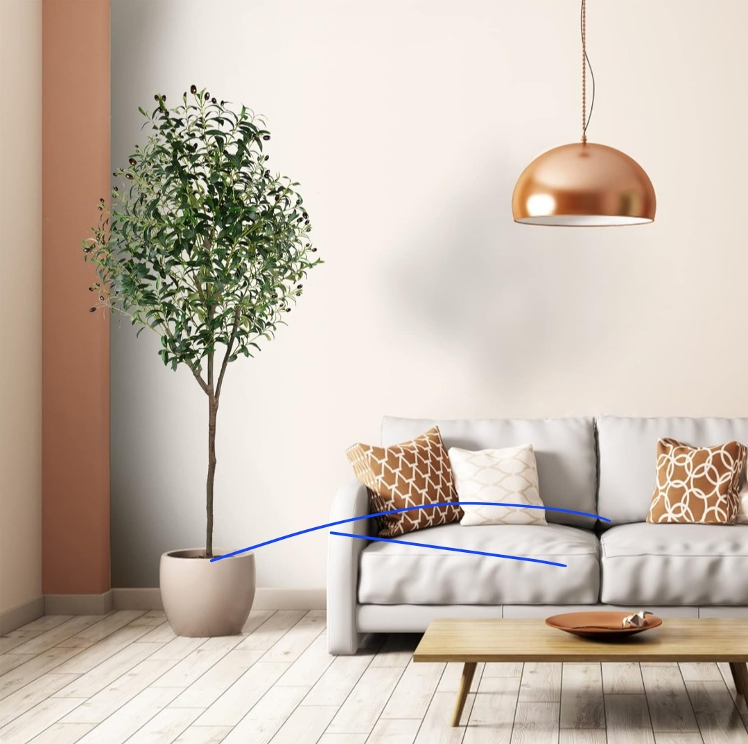 Brand New Artificial Olive Tree 6 ft - photo 4