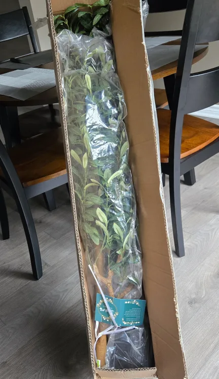 Brand New Artificial Olive Tree 6 ft image indicator(6)