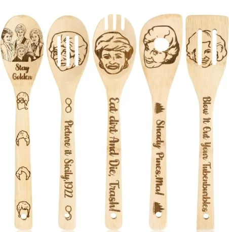 Golden Girls Wooden Utensil Set image indicator(3)