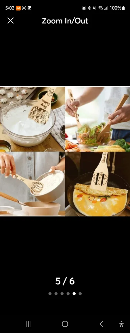 Golden Girls Wooden Utensil Set image indicator(5)