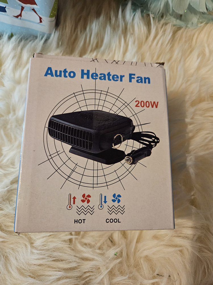 200W Auto Heater Fan - photo 2
