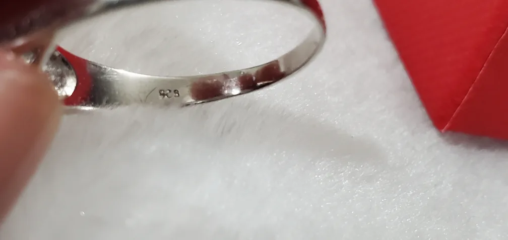 Vtg. S925 Tourmaline Ring image indicator(3)