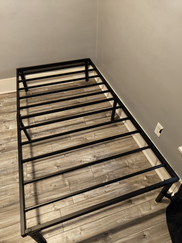 Twin-Size Mattress and Frame - photo 4