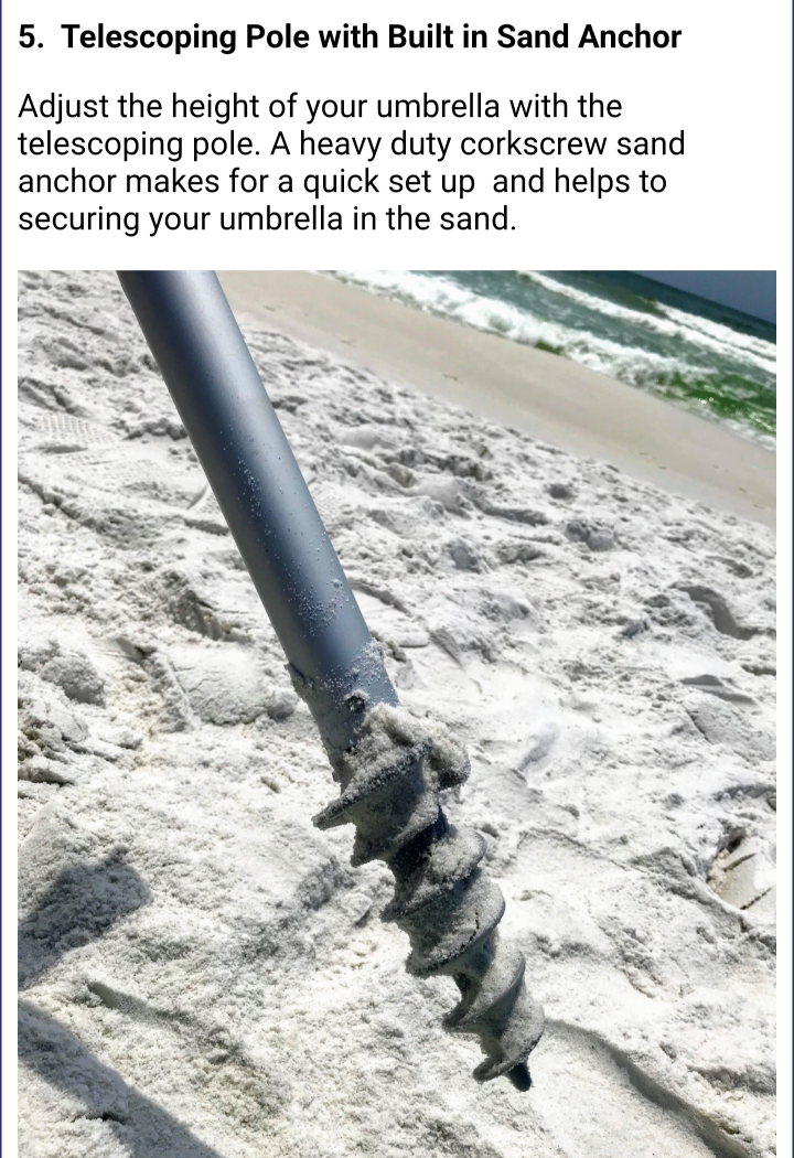 Tommy Bahama Beach Umbrella - photo 4