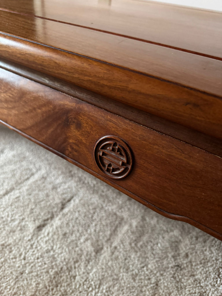 Large Solid Wood Coffee Table - photo 4