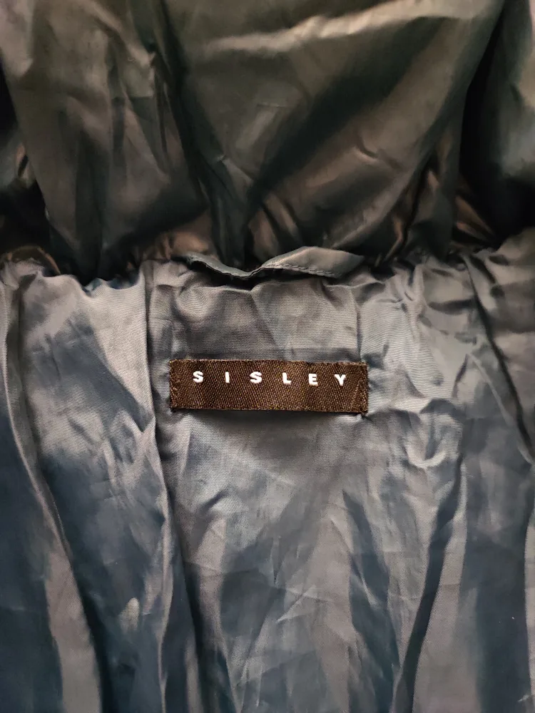 "Sisley"Teal Puffer Jacket image indicator(6)