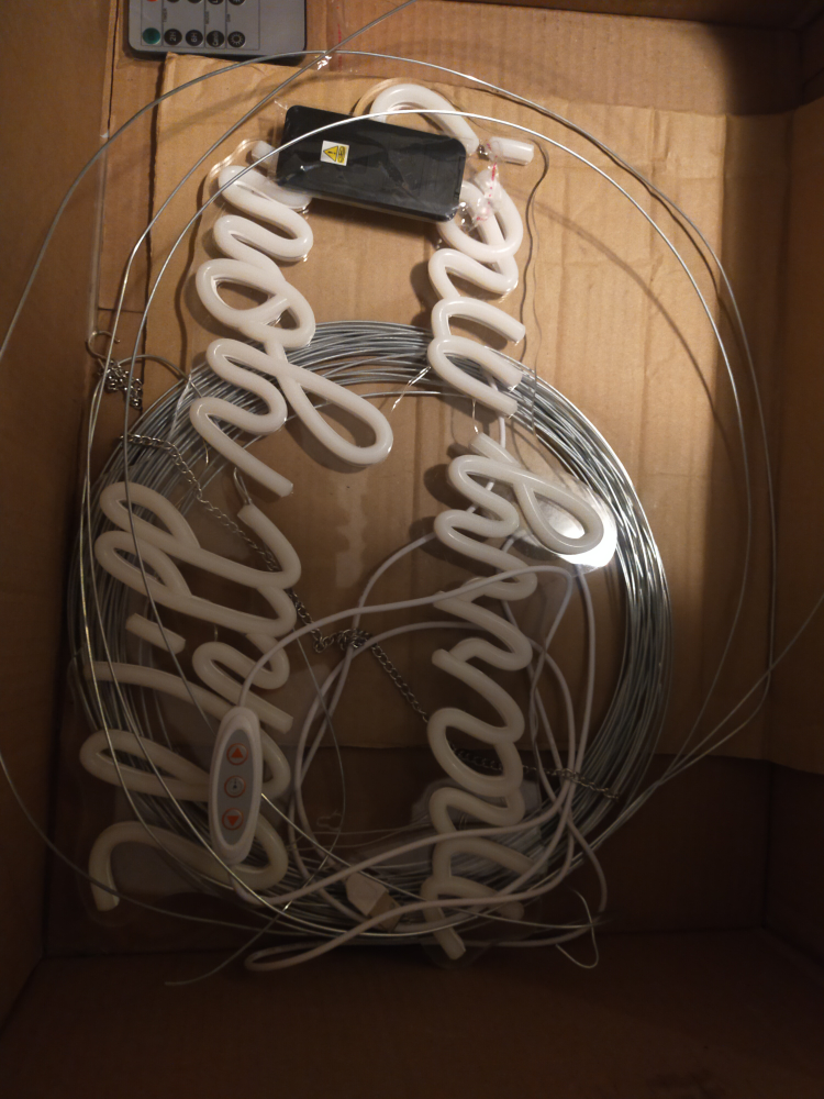 Will You Marry Me Neon Sign - photo 3