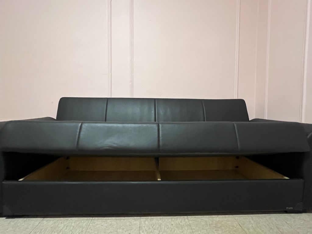 Black Futon with Storage#ThriftyPicks - photo 2