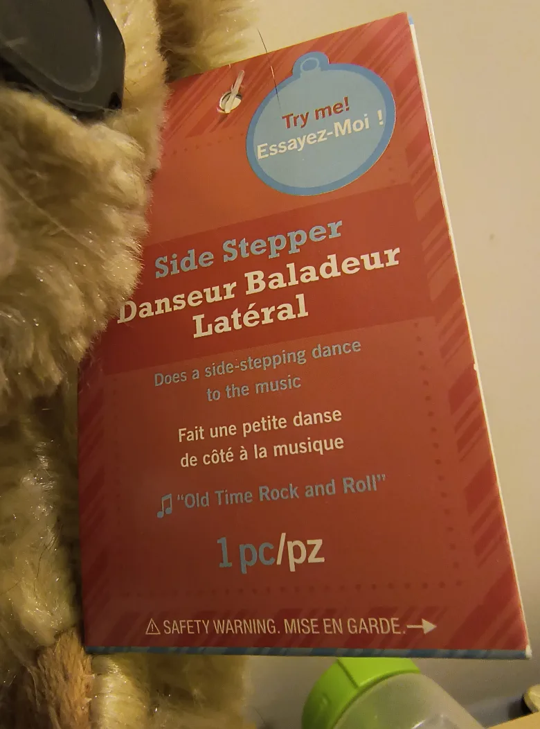 Dancing Teddy Bear Plush Toy image indicator(2)