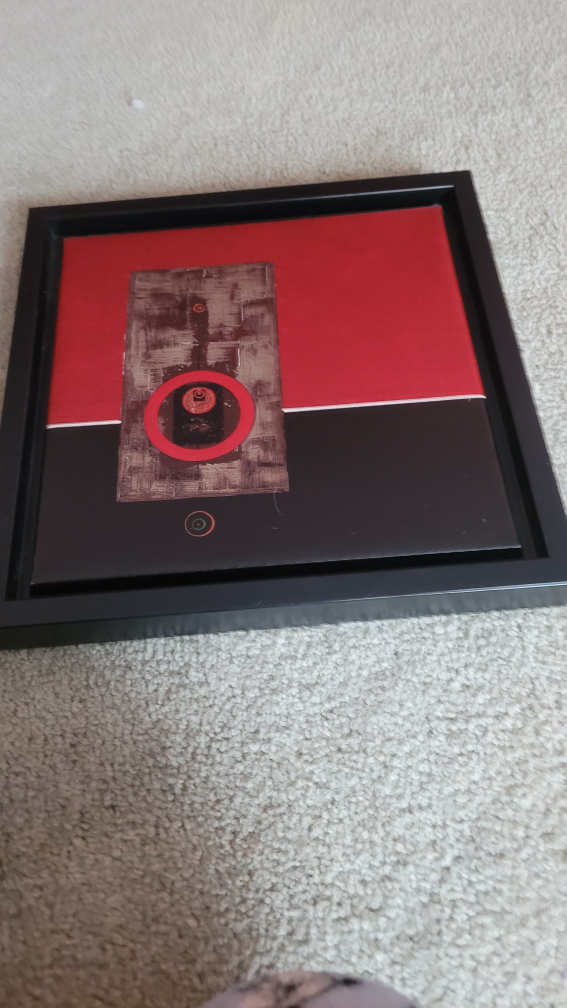 Set of 2 Framed Abstract Wall Art - photo 3