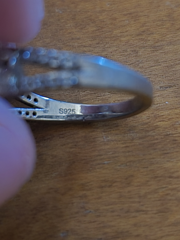 925 Silver Ring Size 6 - photo 3