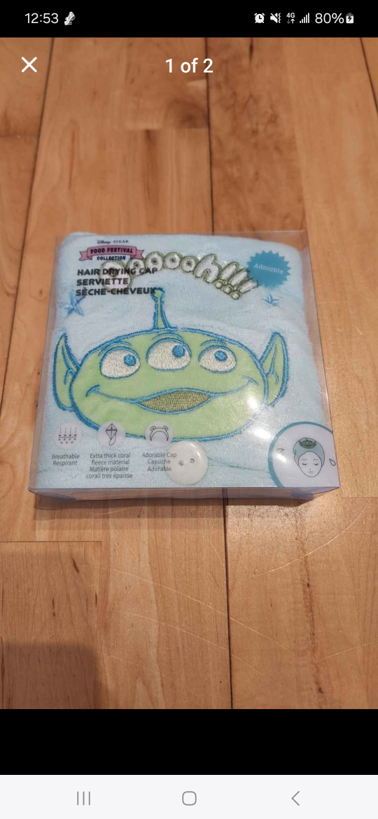 Alien Toy Story Hair-Drying Towel Hat