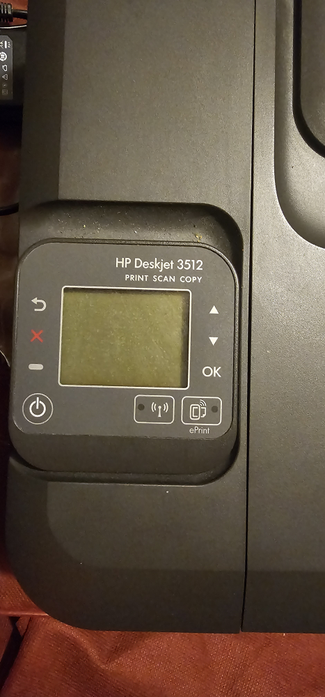HP Deskjet 3512 Printer - #freecycle - photo 2