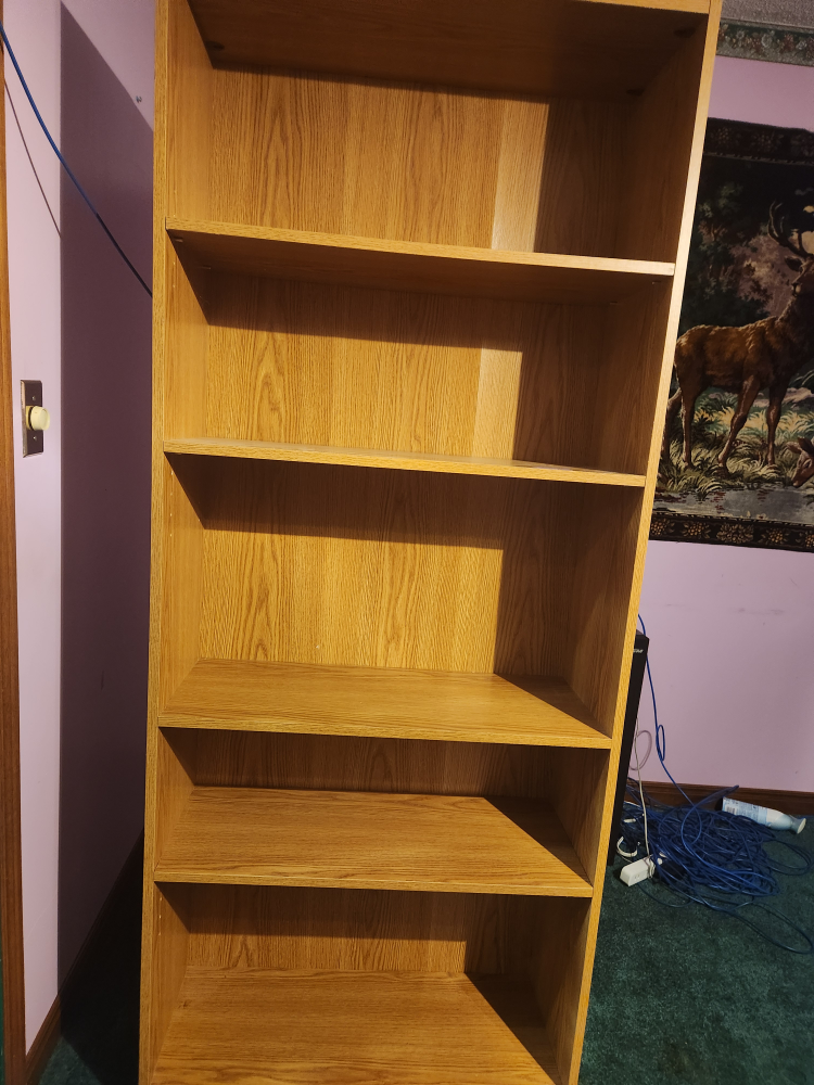 5-shelf Bookcase