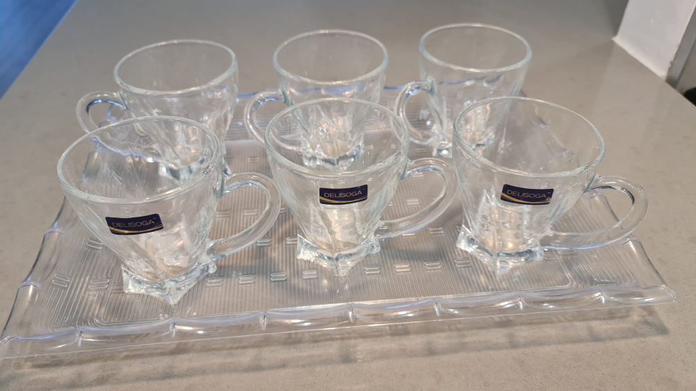 Set of 6 DELSOGA Glass Mugs - photo 4