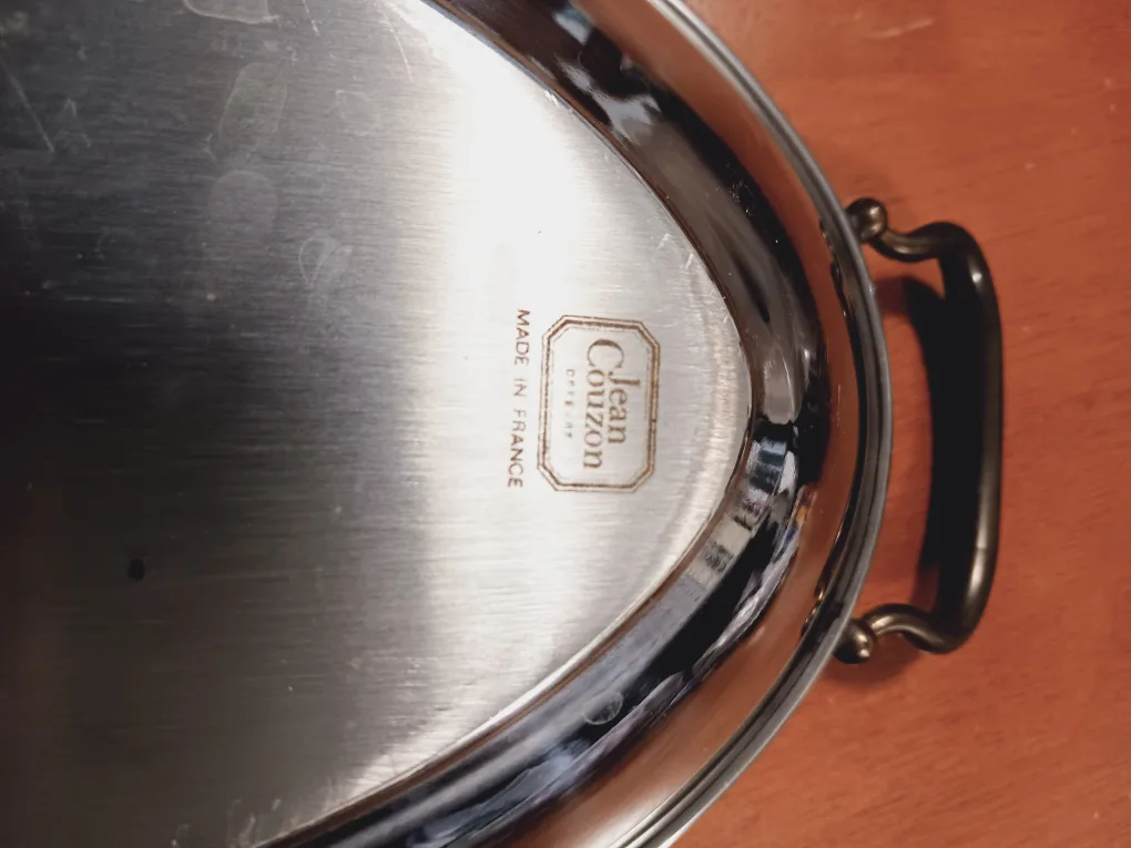 Cuisine Silver Oval Jean Couzon Deep Serving Dish image indicator(3)