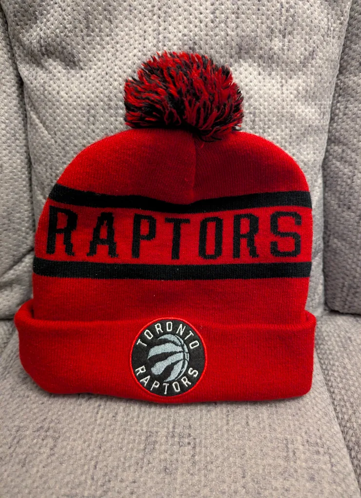 Red Toronto Raptors Toque #ThriftyPicks thumbnail