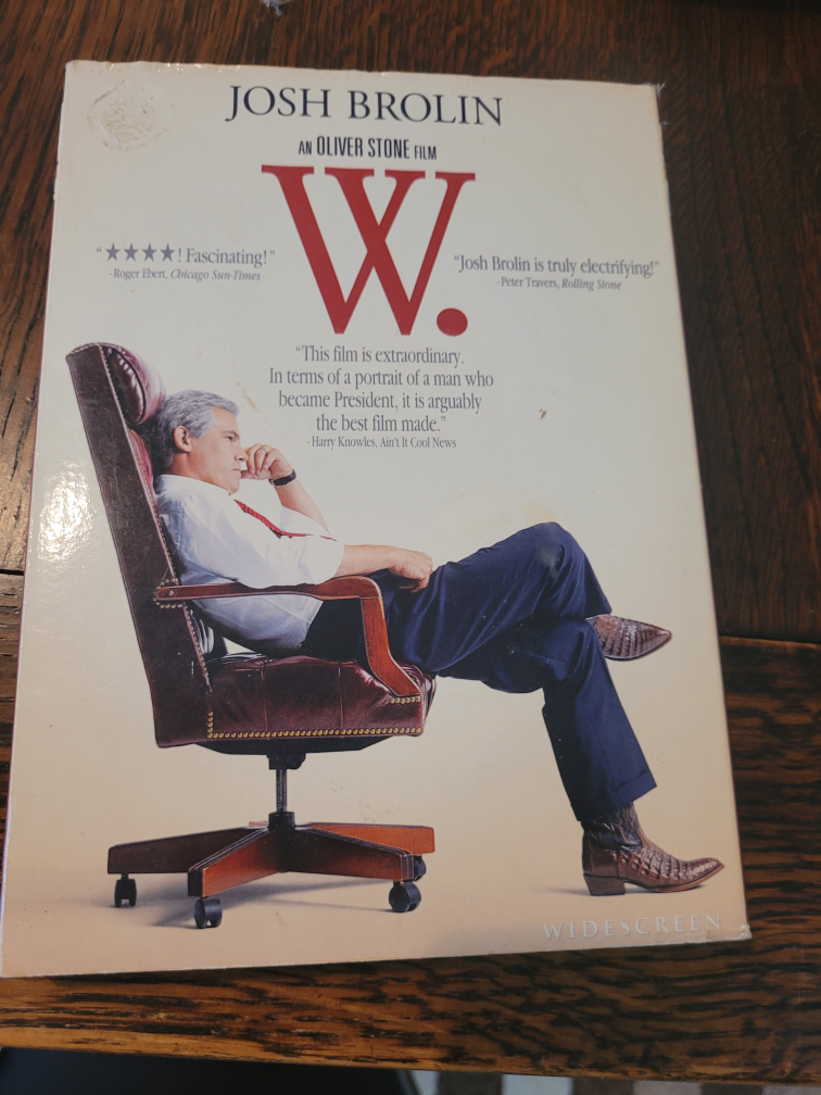 W. (2008) DVD - Josh Brolin - Widescreen #thrifypicks