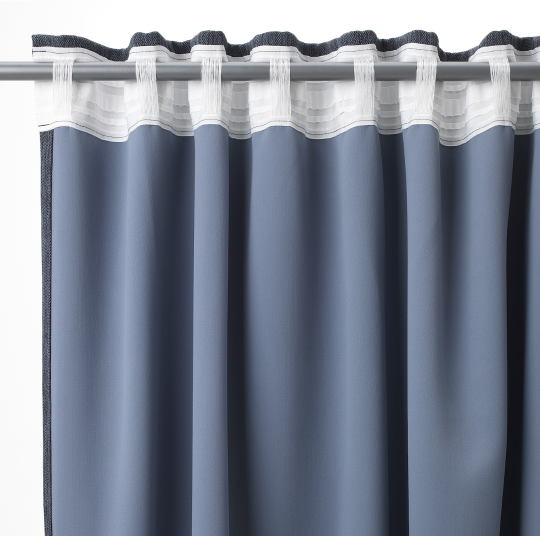 Dark Grey Room Darkening Curtains - photo 4