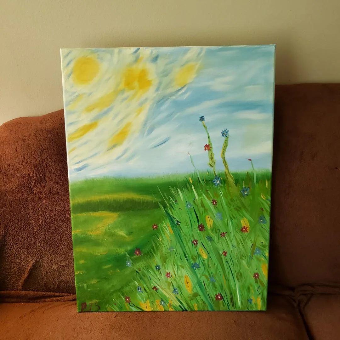 Original Oil Painting on Canvas image indicator(3)