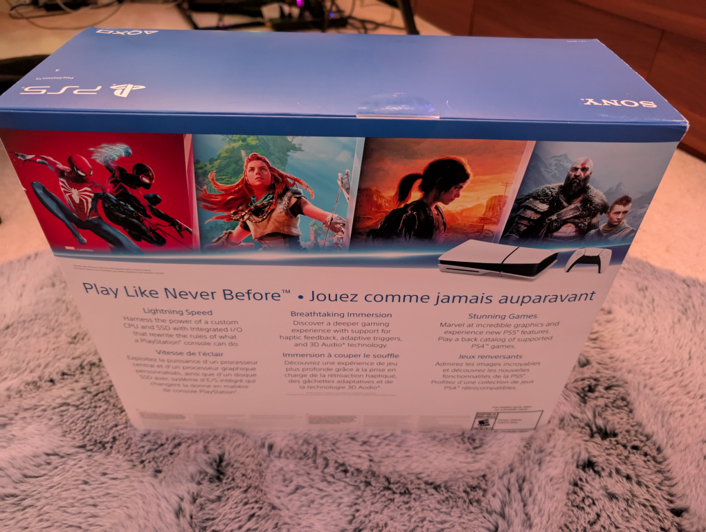 Closed Box - Brand New PlayStation 5 Console Slim Disc Edition - photo 2