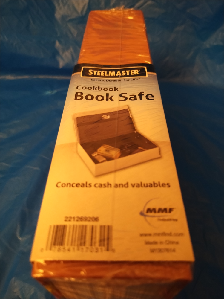 #thrifty picks steelmaster cookbook book safe - photo 2