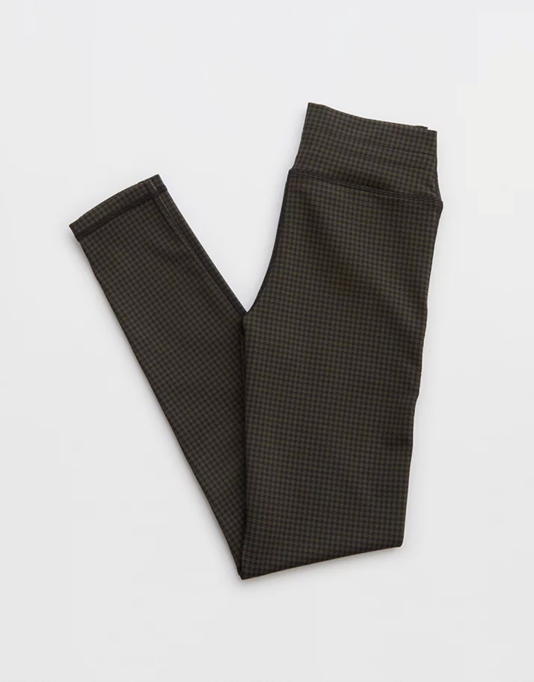 Aerie Offline by Aerie Mini Houndstooth Drawcord Leggings - photo 4