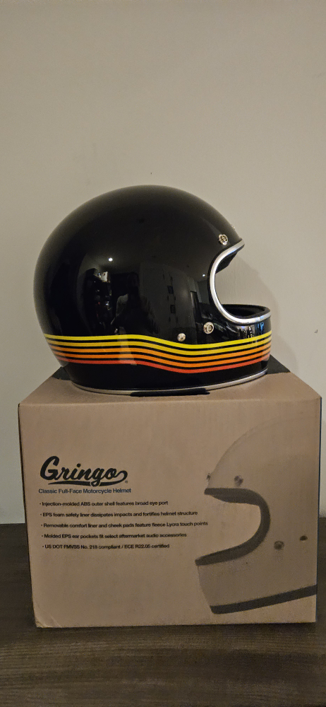 Biltwell Gringo Full Face Helmet- Size XXL - photo 4