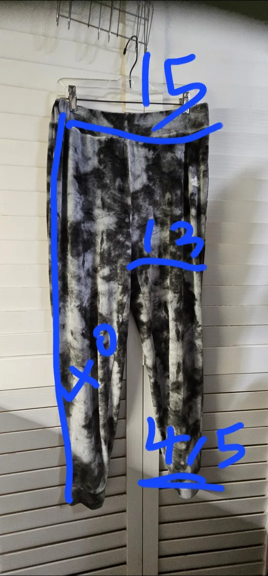 Rose + Vine Tie Dye Velvet Jogger Pants image indicator(3)